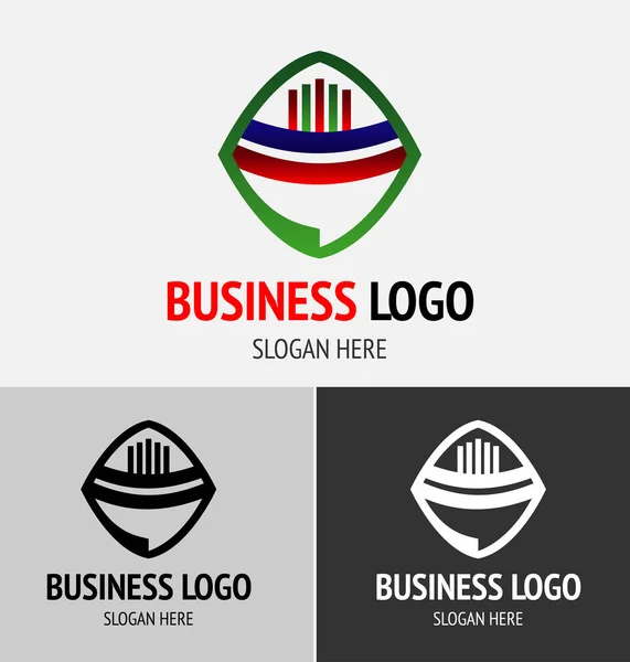 Abstract Business Logo — Stock Vector