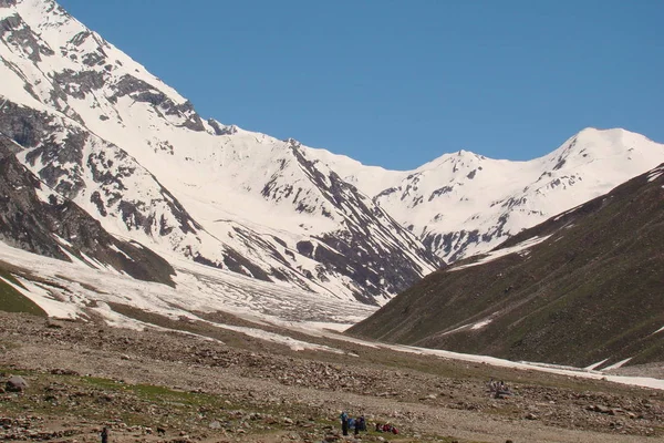 Krásný Výhled Horské Jezero Saiful Muluk Údolí Naran Mansehra District — Stock fotografie