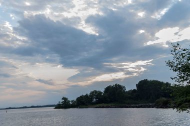 Kanada 'da Dramatik Bulutlu Gökyüzü