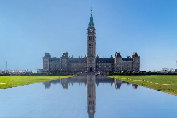 Canadian Parliament building at Parliament Hill in Ottawa, Canada