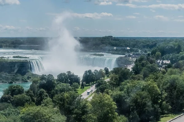 Horseshoe Falls También Conocida Como Canadian Falls Día Verano Más —  Fotos de Stock