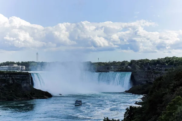 Водоспад Кінсі Англ Horseshoe Falls Також Відомий Канадський Водоспад Літній — стокове фото