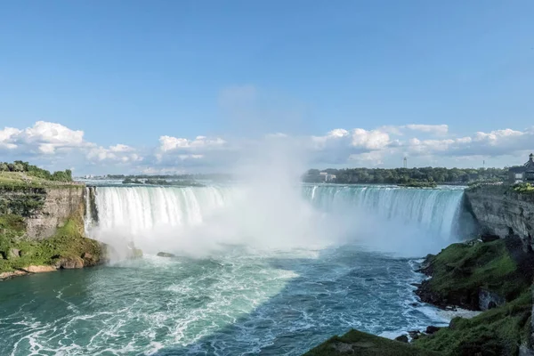 Horseshoe Falls También Conocida Como Canadian Falls Día Verano Más —  Fotos de Stock