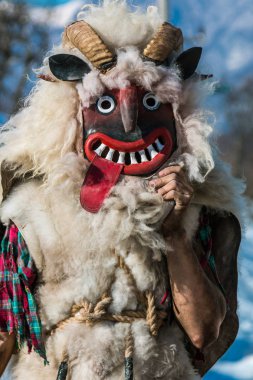 Sloven geleneksel karnaval maskesi 