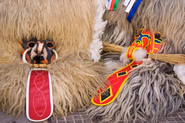 Kurent Slovence eski geleneksel karnaval maskesi