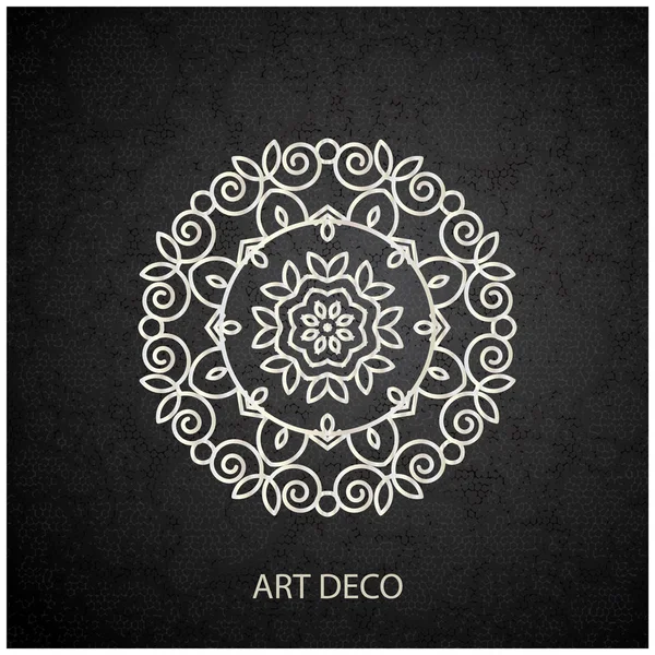 Fondo de ornamentación india — Vector de stock