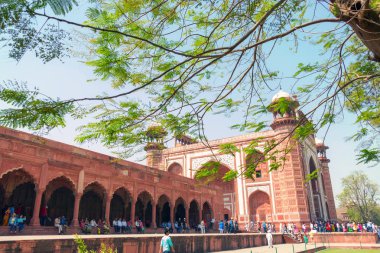 Agra Fort: Hindistan'daki AGRA şehir tarihi kale.