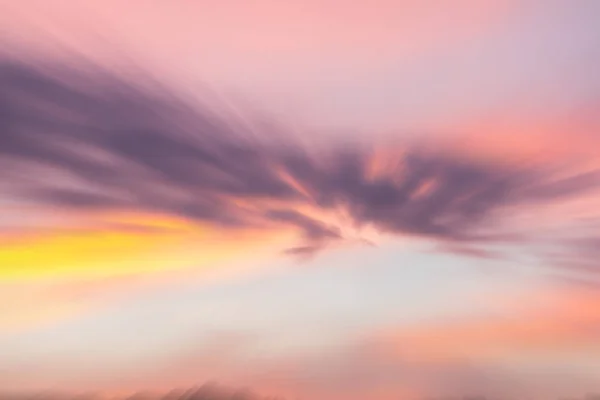 Abstract colorful sunset sky with effect from graphic program. — Stock Photo, Image