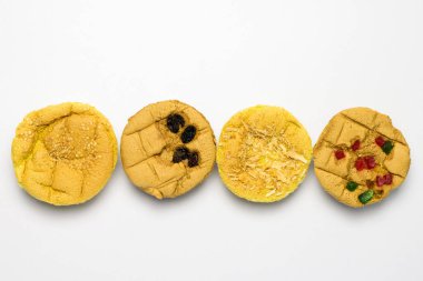 cupcake beyaz arkaplanda izole