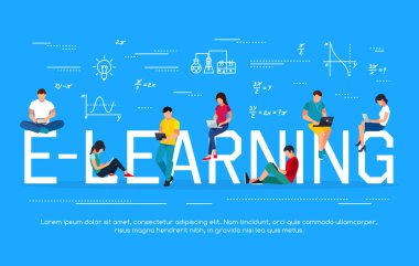 Tablet pc ve dizüstü bilgisayarlar ile genç insanlar mesafe nişanlandık 