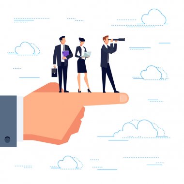 Teleskop ile liderlik.