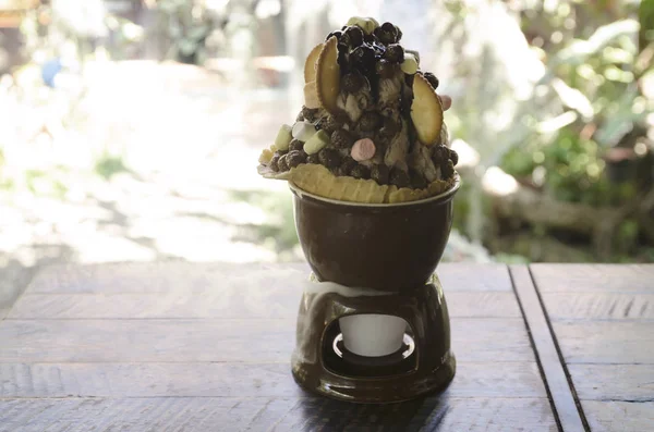 Elección Gaedum - Postre de hielo afeitado —  Fotos de Stock