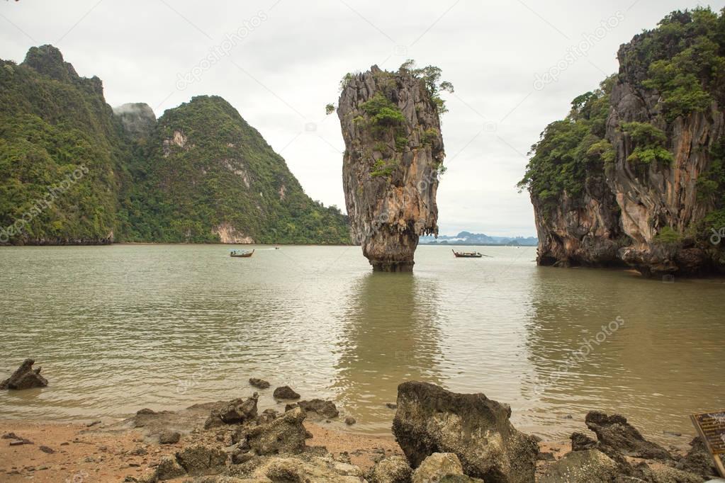 James Bond Island in Phang Nga Bay, Thailand