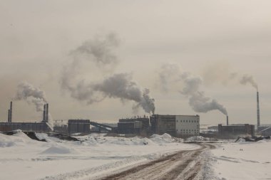 Fabrika duman kirliliği