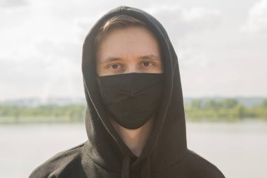 Kraliyetin salgın virüsü. Corona virüsü karantina konsepti, Covid-19.