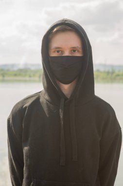 Kraliyetin salgın virüsü. Corona virüsü karantina konsepti, Covid-19.