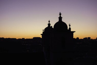Oporto Skyline siluetinin ayrıntıları