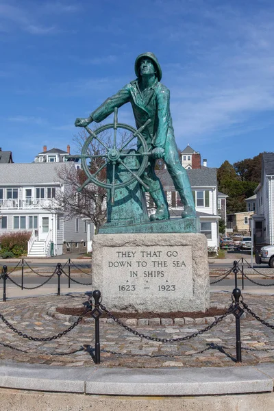 Gloucester Fisherman Memorial — Stock Photo, Image