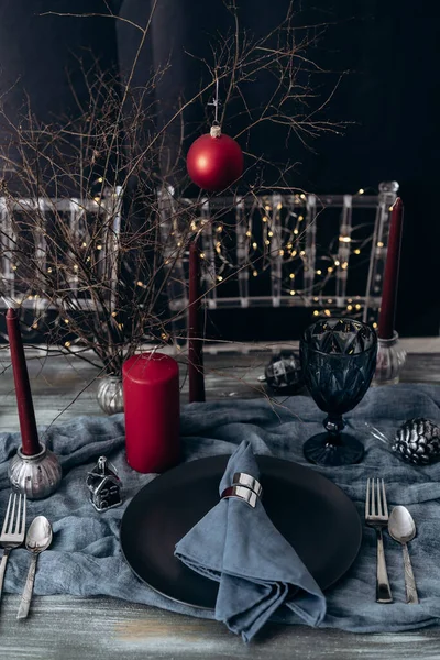 Noel için Işıklı Mumlar