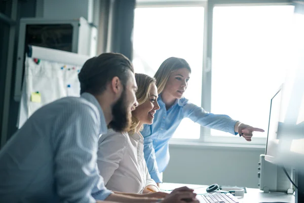 Werken als een team — Stockfoto