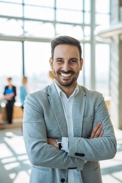 Líder positivo y seguro — Foto de Stock