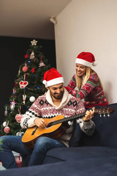 Рождественская музыка — стоковое фото