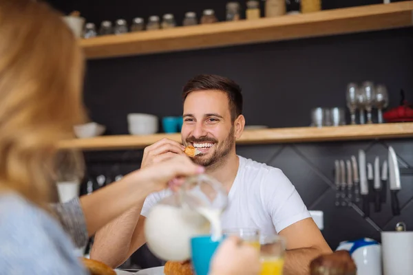 Desayuno en casa — Foto de Stock