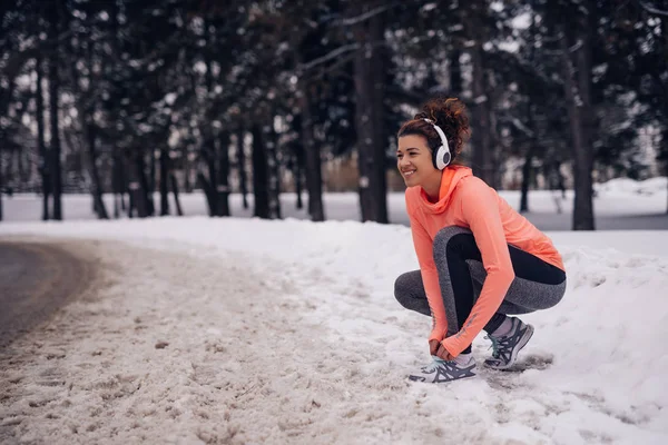 La faire courir pas à pas — Photo