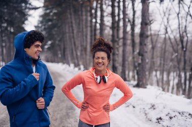 Egzersiz açık havada zevk