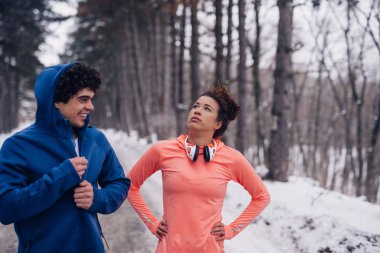 Egzersiz açık havada zevk