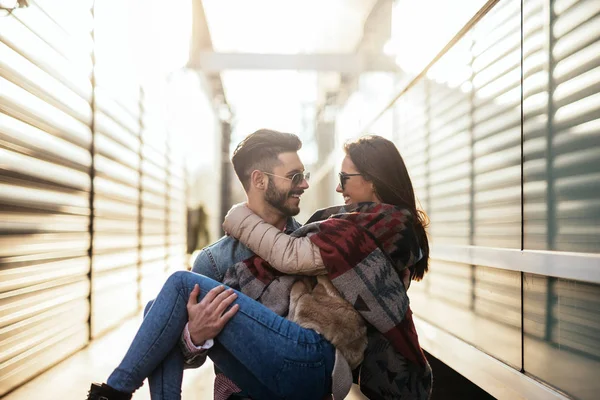 The joy of being in love — Stock Photo, Image