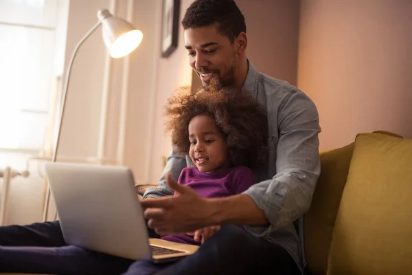 Como padre como hija — Foto de Stock