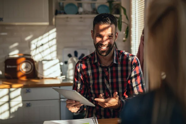 Gerenciando o trabalho juntos ! — Fotografia de Stock