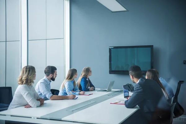 Meeting in progress — Stock Photo, Image