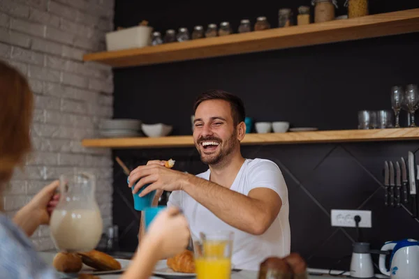 Desayuno y café — Foto de Stock