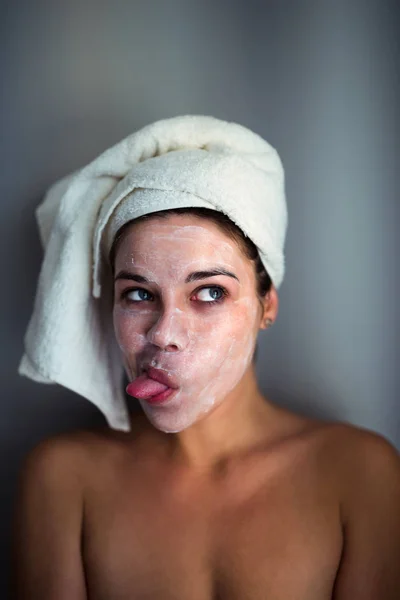 Boa terapia da pele — Fotografia de Stock