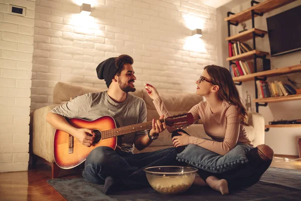 Playing some music — Stock Photo, Image