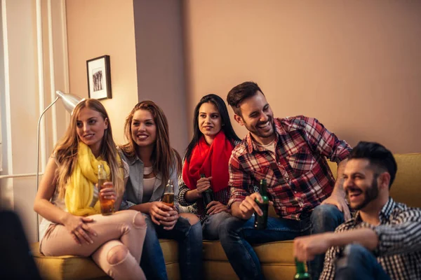 Getting ready for the movie — Stock Photo, Image