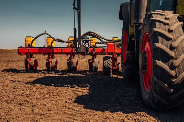 Vorbereitung landwirtschaftlicher Flächen für nächstes Jahr — Stockfoto