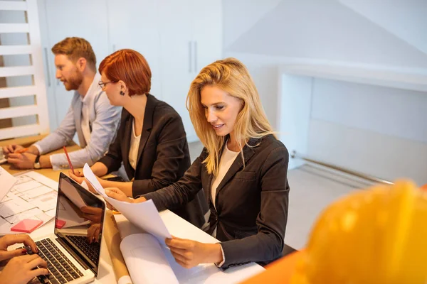 Meeting in progress — Stock Photo, Image