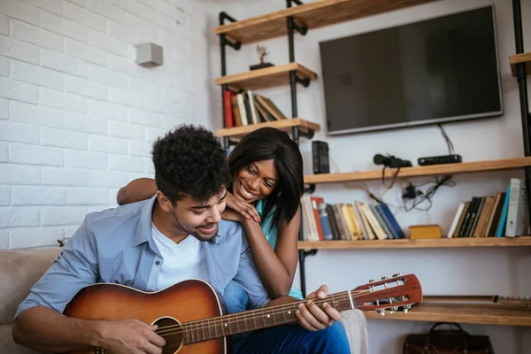 Musik inspiriert von Liebe — Stockfoto