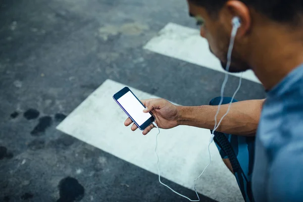 Music keeps me motivated! — Stock Photo, Image