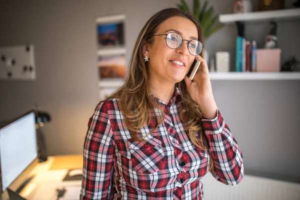 Telefonat — Stockfoto