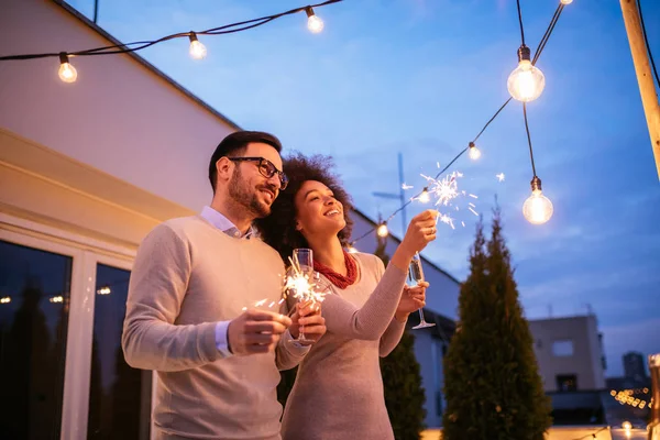 Hier funkelt die Liebe — Stockfoto