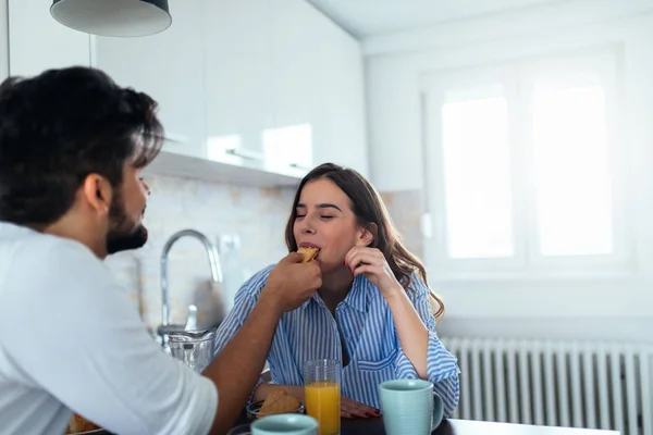 A melhor maneira de começar o dia é quando estou contigo. ! — Fotografia de Stock