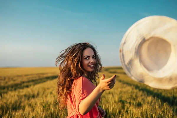 Folge mir jetzt — Stockfoto