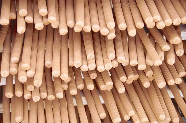 Joss sticks factory closeup in Taiwan . — Stock Photo, Image
