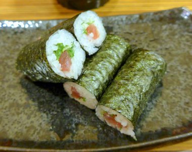 Suşi rulo Restoran at çekim