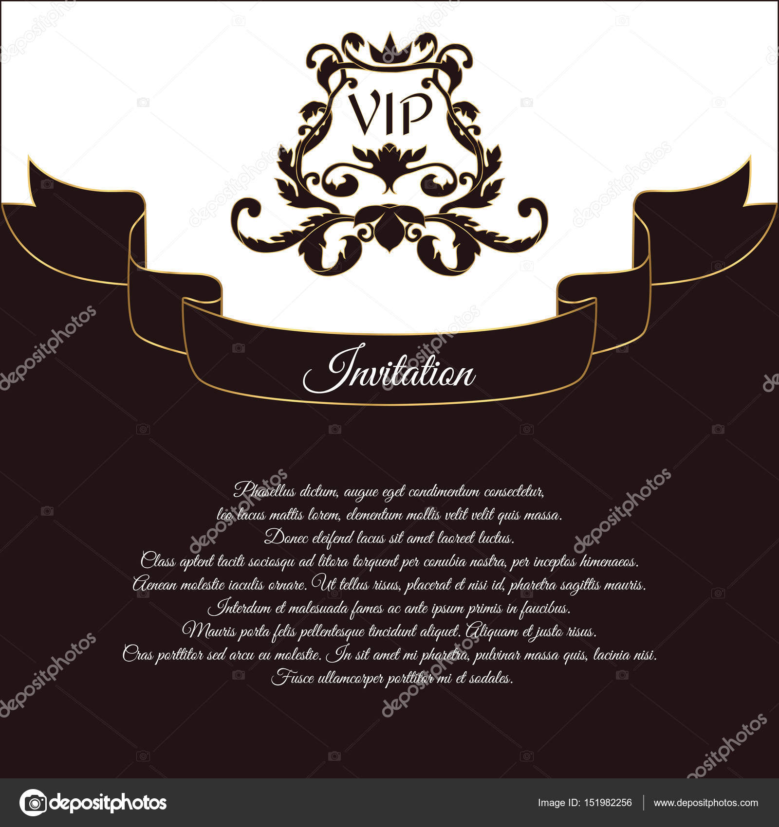 Eleganckie Pocztówka Zaproszenia Vip I życzenia ślubne W Stylu