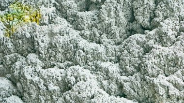 Erozyondan sonra beton düşük ışık